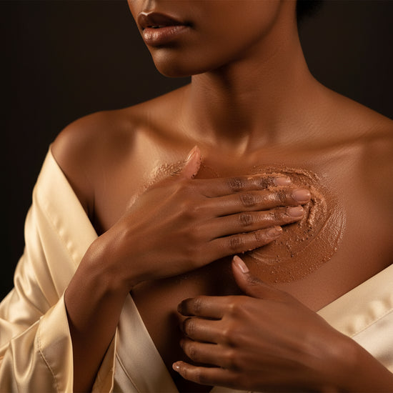 Chocovan Mousse: Vitamin C + Royal Jelly Powder: Body Scrub