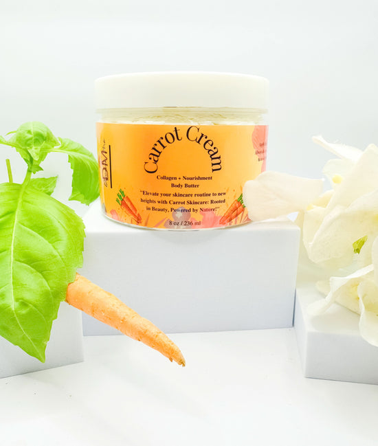 Carrot Cream + Collagen : Nourishing Body Butter