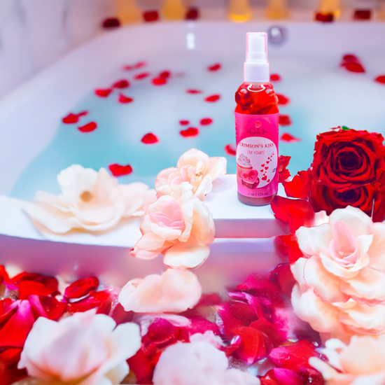 Crimson Kiss:I’M Yours Vitamin E + Beet Root Body Oil