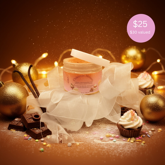 Chocovan Mousse: Vitamin C + Royal Jelly Powder: Body Scrub