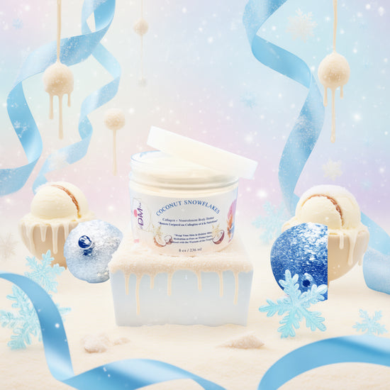 Coconut Snowflakes + Collagen : Nourishing Body Butter