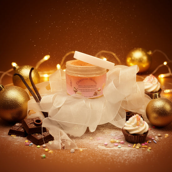 Chocovan Mousse: Vitamin C + Royal Jelly Powder: Body Scrub