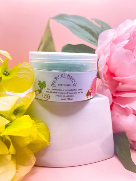 tropical breeze body scrub